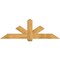 Ekena Millwork Kennewick Rough Sawn Timber Gable Bracket, Western Red Cedar, 72"W x 24"H x 6"D x 6"F, 8/12 Pitch GBW072X24X0606KEN00RWR - alternate 1
